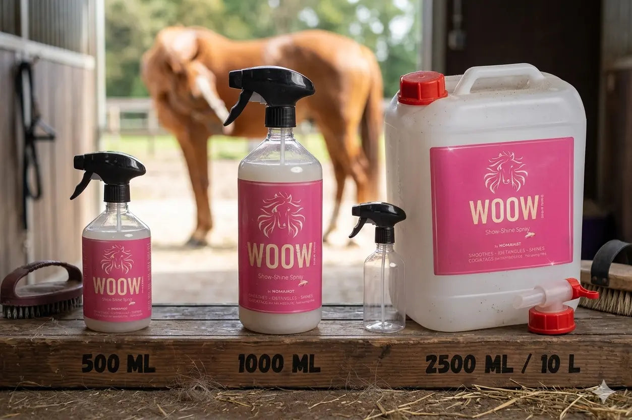 WOOW Show-Shine-Spray, Mähnen-, Schweif- und & Fellspray