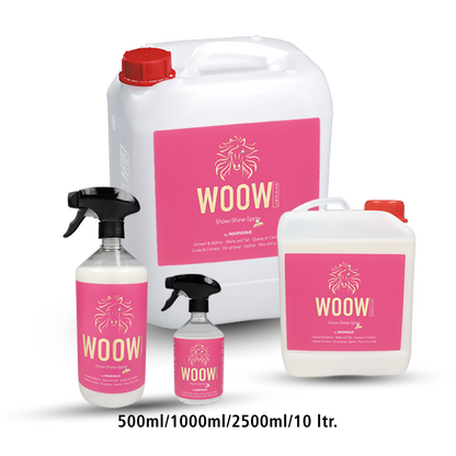 WOOW Show-Shine-Spray, Mähnen-, Schweif- und & Fellspray